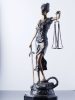 Bronz Justicia szobor - 77 cm