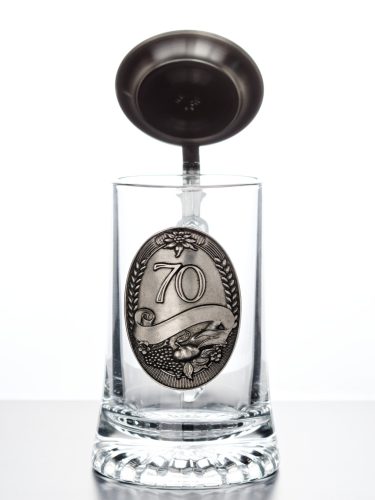 Fedeles Sörös korsó - 70 évszámmal