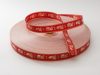Piros Mikulás szalag 31 mm széles
